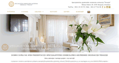 Desktop Screenshot of ginekoloskaklinika.com